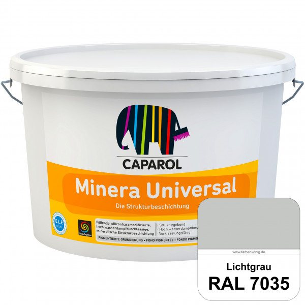 Minera Universal (RAL 7035 Lichtgrau) Füllende & quarzhaltiges Spezial-Grundiermittel