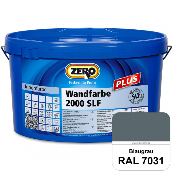 Wandfarbe 2000 SLF (RAL 7031 Blaugrau)