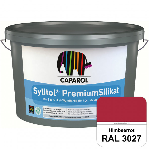 Caparol Sylitol PremiumSilikat (RAL 3027 Himbeerrot) - ehemals Histolith PremiumSilikat