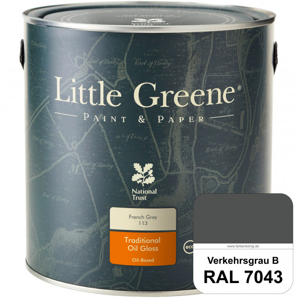 Traditional Oil Gloss (RAL 7043 Verkehrsgrau B)