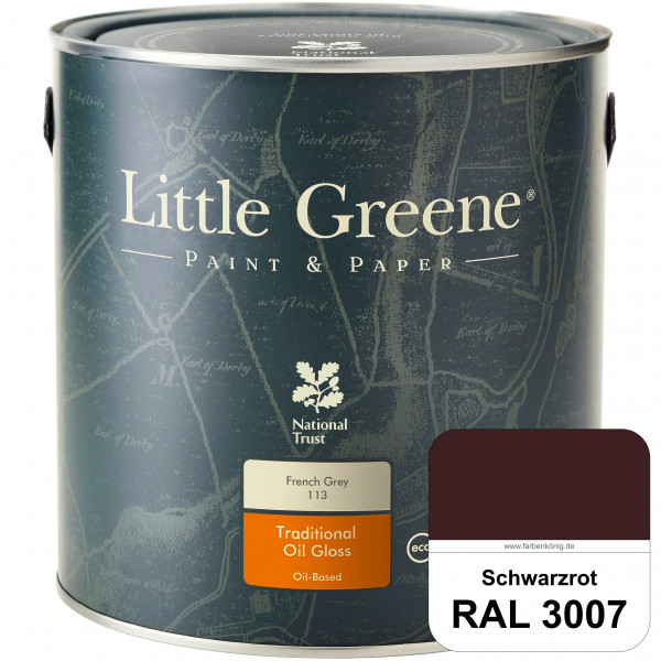 Traditional Oil Gloss (RAL 3007 Schwarzrot)