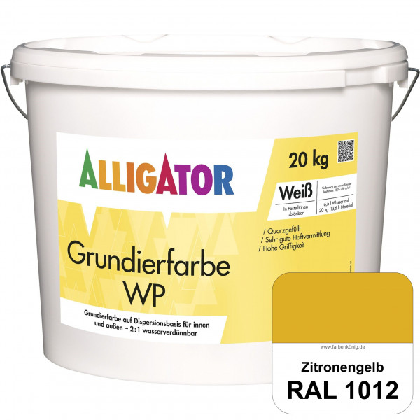 Grundierfarbe WP (RAL 1012 Zitronengelb)