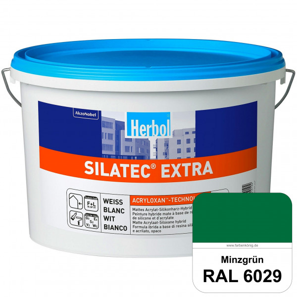 Silatec Extra (RAL 6029 Minzgrün) Siliconharz-Hybrid-Fassadenfarbe