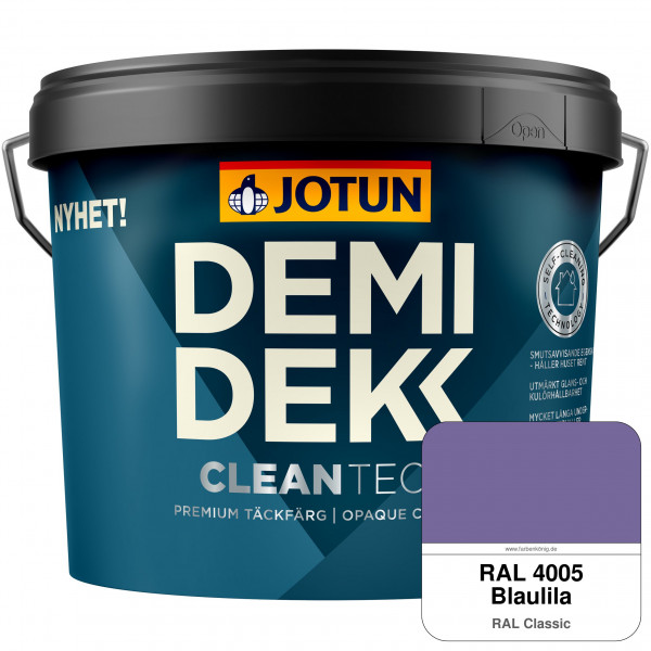DEMIDEKK Cleantech (ehemals Demidekk Optimal, Demidekk Ultimate Täckfärg) - Deckende Holzfarbe für A