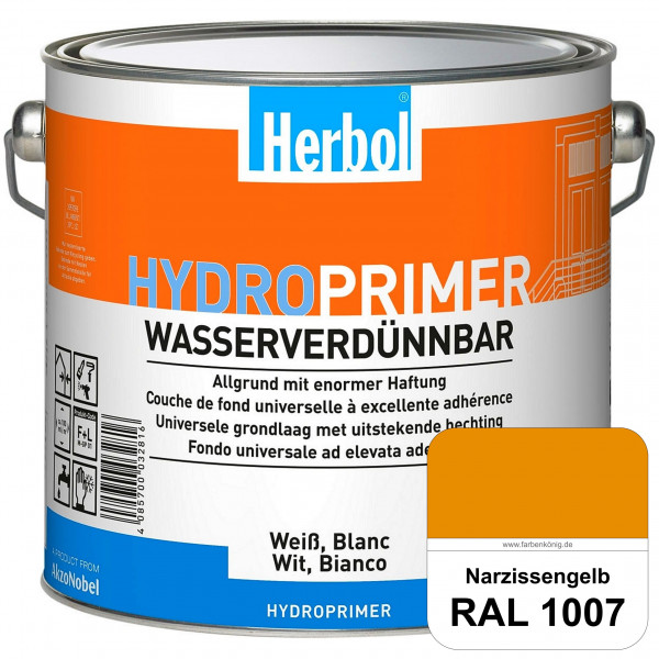 Hydroprimer (RAL 1007 Narzissengelb) wasserverdünnbare Allgrund (Innen&Außen)