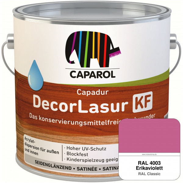 Caparol Capadur DecorLasur KF (RAL 4003 Erikaviolett)