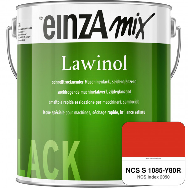 einzA Lawinol seidenglänzend (NCS S 1085-Y80R)