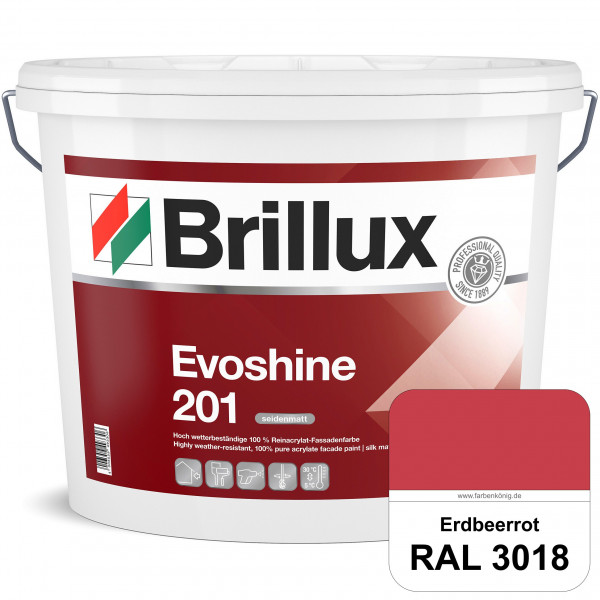 Evoshine 201 (RAL 3018 Erdbeerrot)