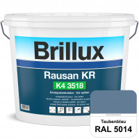 Rausan KR K4 3518 (RAL 5014 Taubenblau) Organisch gebundener Kratzputz für wetterbeständige Oberfläc