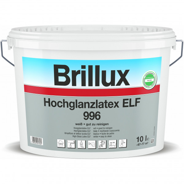 Hochglanzlatex ELF 996 glänzend (Weiß)