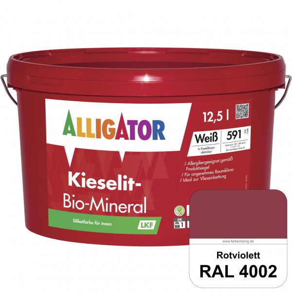 Kieselit-Bio-Mineral LKF (RAL 4002 Rotviolett)