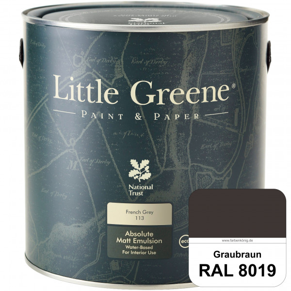 Absolute Matt Emulsion (RAL 8019 Graubraun)