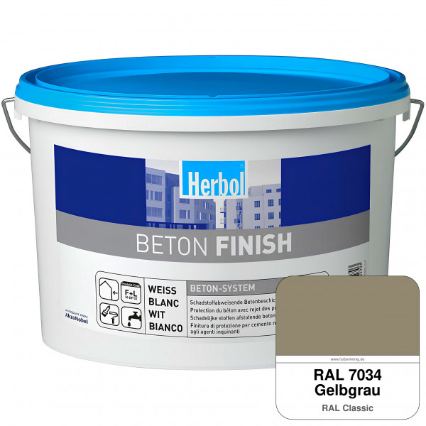Beton Finish (RAL 7034 Gelbgrau)