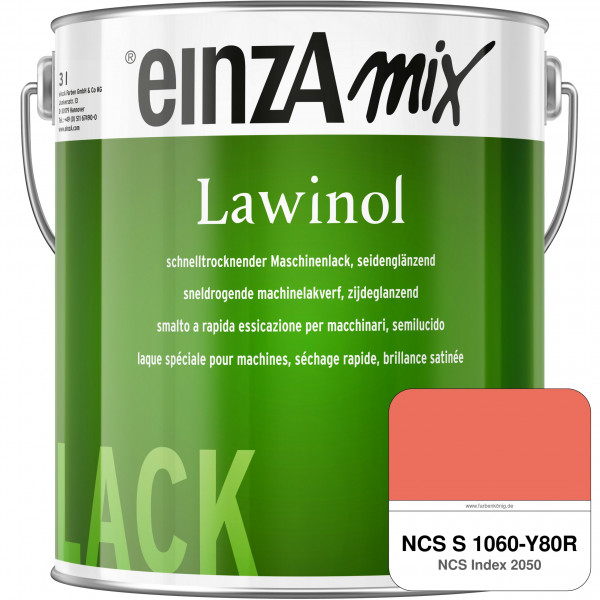 einzA Lawinol seidenglänzend (NCS S 1060-Y80R)