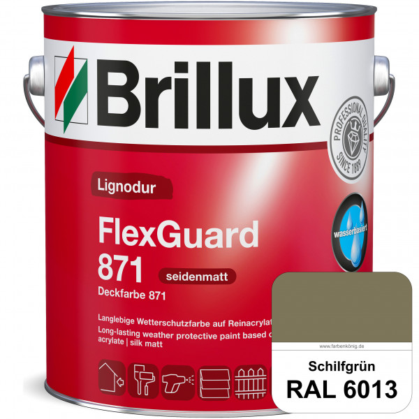 Lignodur FlexGuard 871 (Deckfarbe 871) RAL 6013 Schilfgrün