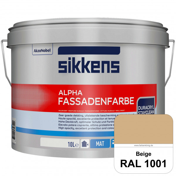 Alpha Fassadenfarbe (RAL 1001 Beige)