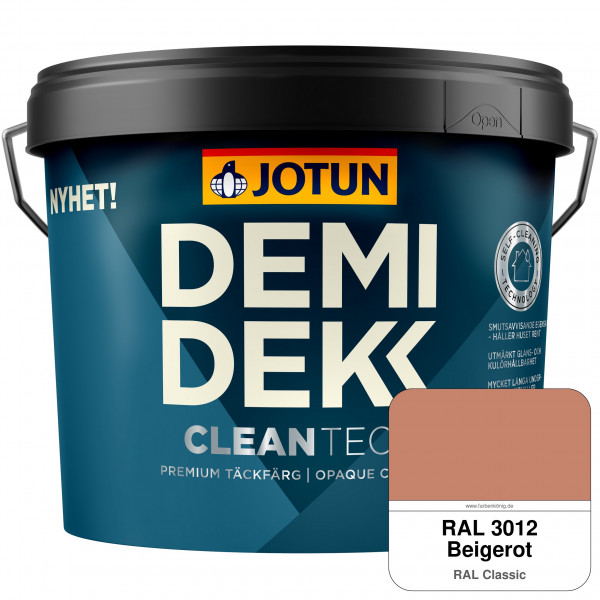 DEMIDEKK Cleantech (ehemals Demidekk Optimal, Demidekk Ultimate Täckfärg) - Deckende Holzfarbe für A
