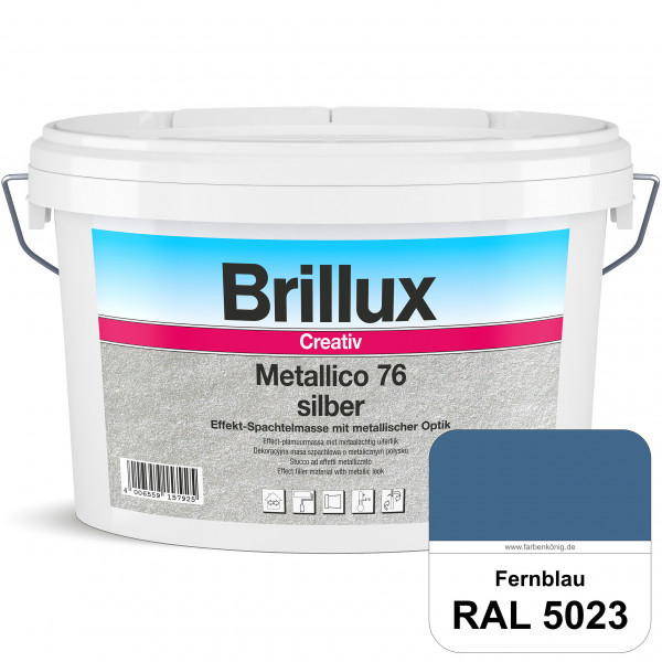 Creativ Metallico 76 (RAL 5023 Fernblau) Effektspachtelmasse für Oberflächen mit metallischer Optik
