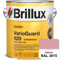 Lignodur VarioGuard 620 (Flächenlasur 620) RAL 3015 Hellrosa