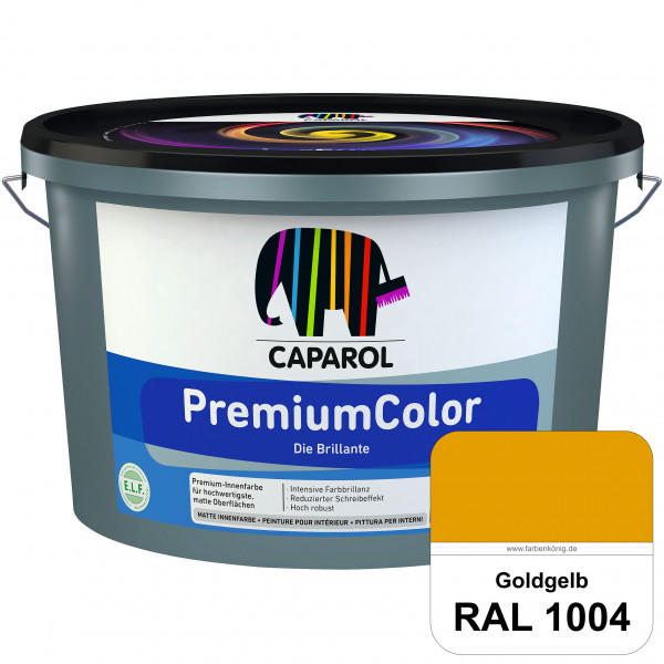 PremiumColor (RAL 1004 Goldgelb) Premium Farbbrillanz & hohe Strapazierfähigkeit