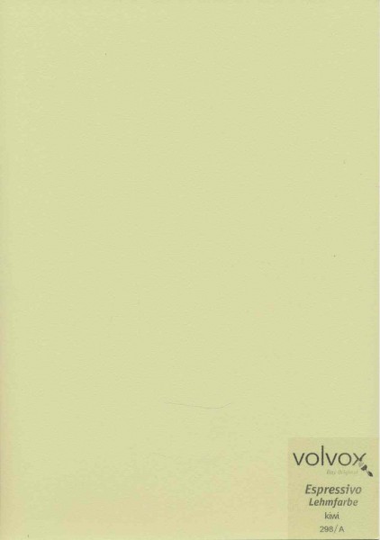 Volvox Espressivo Lehmfarbe (Kiwi)