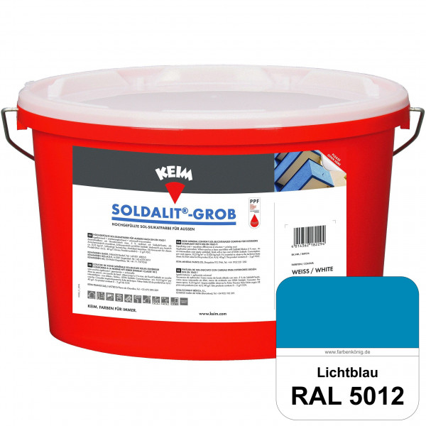 KEIM Soldalit®-Grob (RAL 5012 Lichtblau)