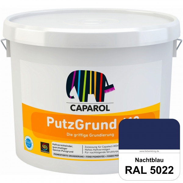 Putzgrund 610 (RAL 5022 Nachtblau) Wasserverdünnbare & haftvermittelnde gefüllte SpezialGrundierfarb