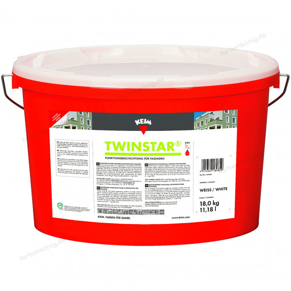 KEIM Twinstar® (B-Ware) - 2,5 Kilogramm (Weiß)