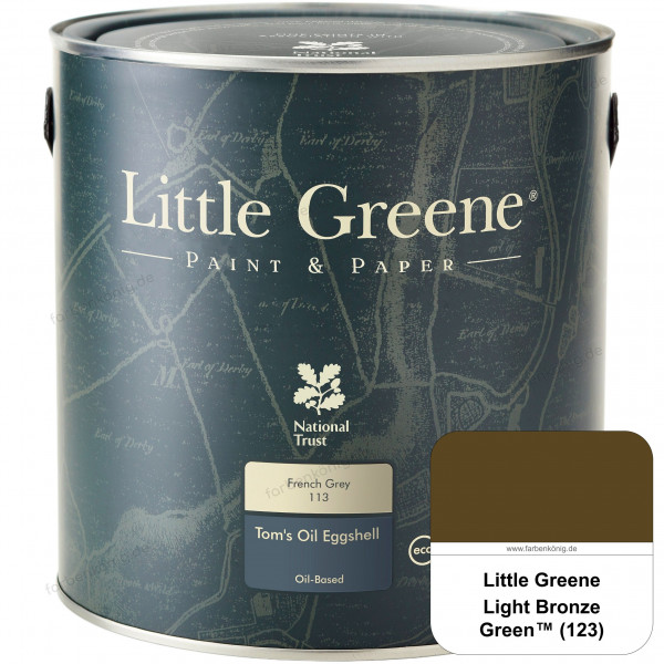 Tom's Oil Eggshell (123 Light Bronze Green)