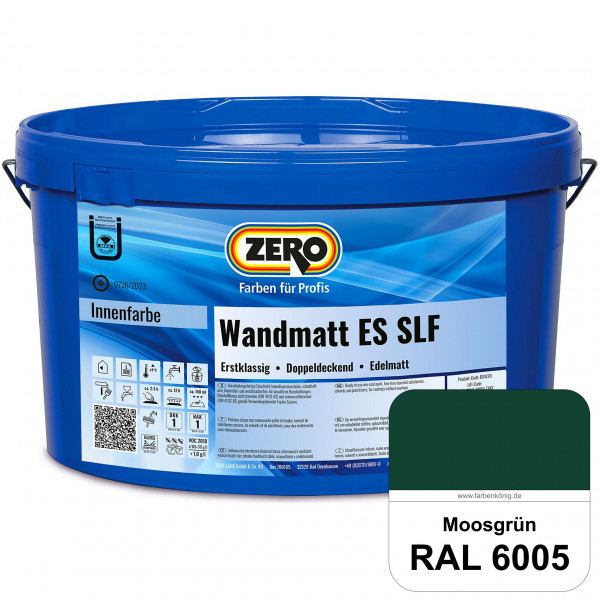 Wandmatt ES SLF (RAL 6005 Moosgrün)