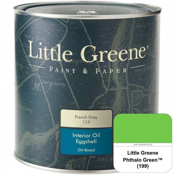 Interior Oil Eggshell (199 Phthalo Green)
