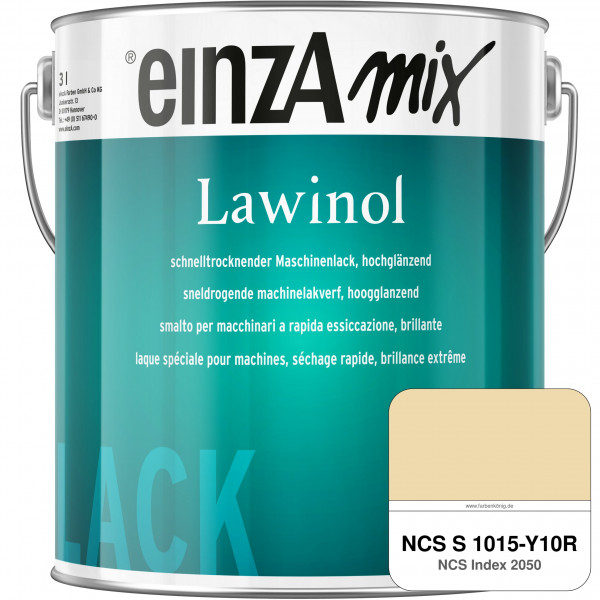 einzA Lawinol hochglänzend (NCS S 1015-Y10R)