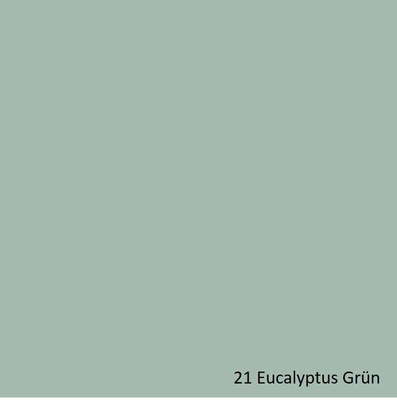 Trendfarbe Eucalyptus Grün (matte Wandfarbe)