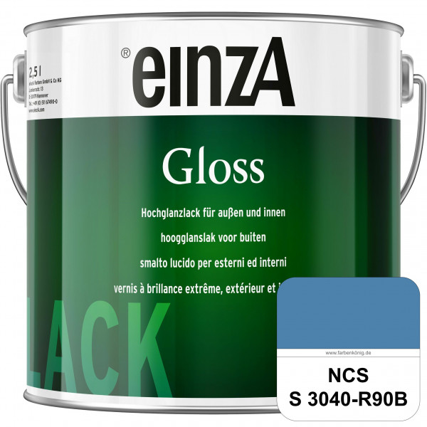 einzA Gloss (NCS S 3040-R90B) Hochwertiger Alkydharzlack in Premium-Qualität, hochglänzend.