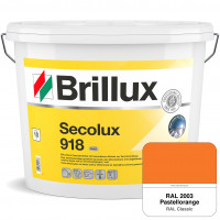 Secolux 918 TSR-Formel (RAL 2003 Pastellorange) für den Einsatz auf WDVS - ehemals Silicon-Fassadenf