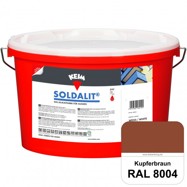 KEIM Soldalit® (RAL 8004 Kupferbraun)