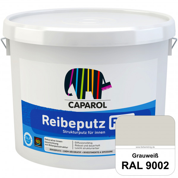 Reibeputz R 30 (RAL 9002 Grauweiß) Dekorputze für dekorative Innenbeschichtungen