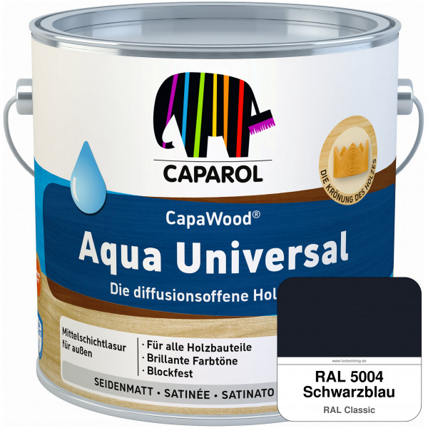 CapaWood® Aqua Universal (RAL 5004 Schwarzblau)