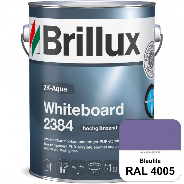 2K-Aqua Whiteboard 2384 (RAL 4005 Blaulila) Zur Erstellung von Whiteboardflächen für die Beschriftun