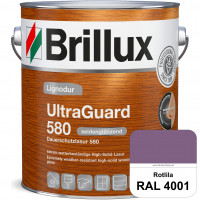 Lignodur UltraGuard 580 (Dauerschutzlasur 580) RAL 4001 Rotlila