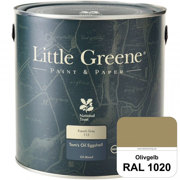 Tom's Oil Eggshell (RAL 1020 Olivgelb)