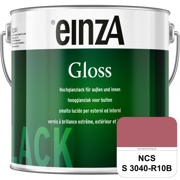 einzA Gloss (NCS S 3040-R10B) Hochwertiger Alkydharzlack in Premium-Qualität, hochglänzend.