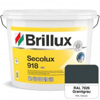 Secolux 918 TSR-Formel (RAL 7026 Granitgrau) für den Einsatz auf WDVS - ehemals Silicon-Fassadenfarb