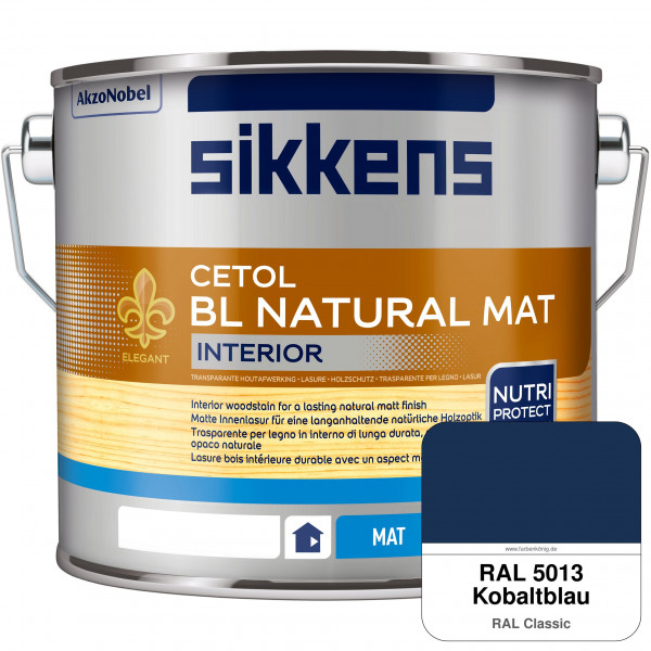Cetol BL Natural Mat Interior (RAL 5013 Kobaltblau)