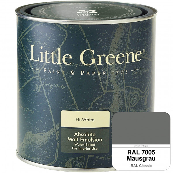 Absolute Matt Emulsion - Sample Pot 250 ml (RAL 7005 Mausgrau)