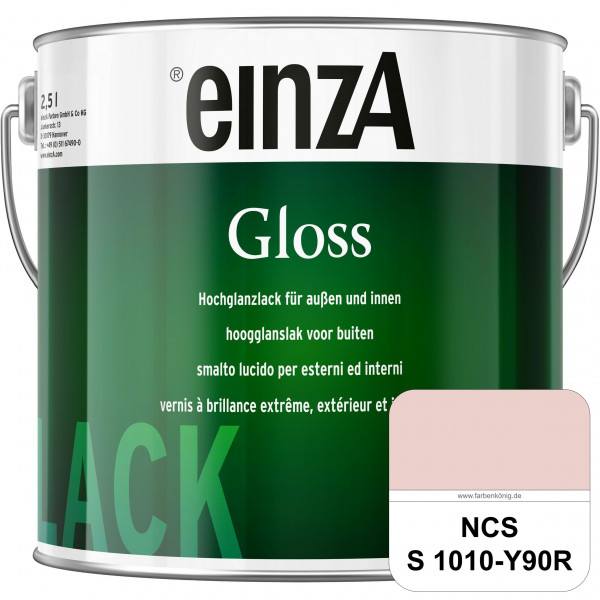 einzA Gloss (NCS S 1010-Y90R) Hochwertiger Alkydharzlack in Premium-Qualität, hochglänzend.