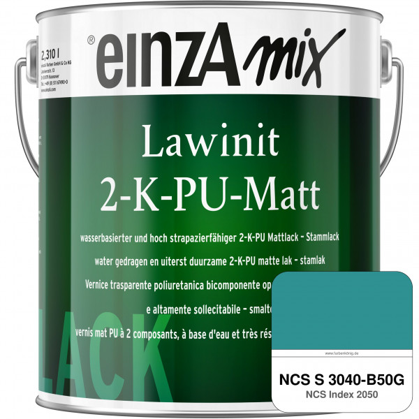 einzA Lawinit 2-K-PU Matt Stammlack (NCS S 3040-B50G)