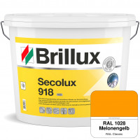 Secolux 918 TSR-Formel (RAL 1028 Melonengelb) für den Einsatz auf WDVS - ehemals Silicon-Fassadenfar