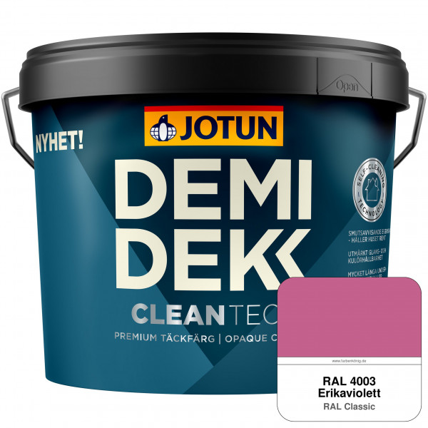 DEMIDEKK Cleantech (ehemals Demidekk Optimal, Demidekk Ultimate Täckfärg) - Deckende Holzfarbe für A