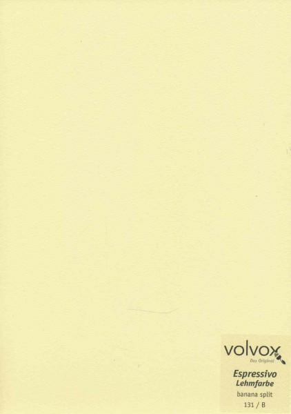 Volvox Espressivo Lehmfarbe (Banana Split)